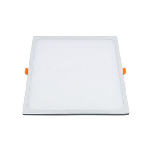 15 Watt Trim less LED Square False Ceiling Panel Light with isolated LED Driver for POP Color-White
