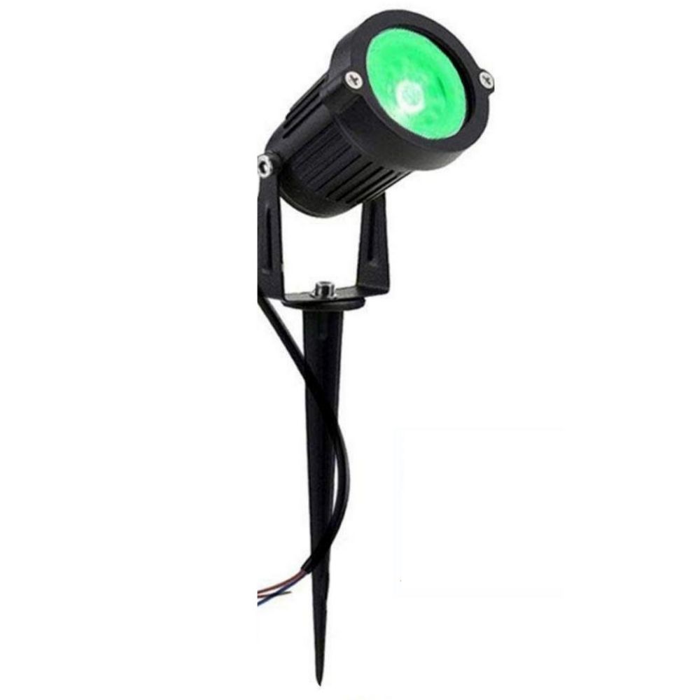 9 Watt LED Garden Spike Light- Green