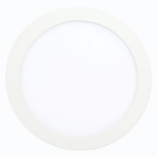 8 Watt Trim less LED Round False Ceiling Panel Light with isolated LED Driver for POP Color-White