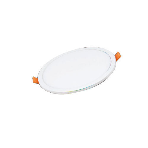 15 Watt Trim less LED Round False Ceiling Panel Light with isolated LED Driver for POP Color-White