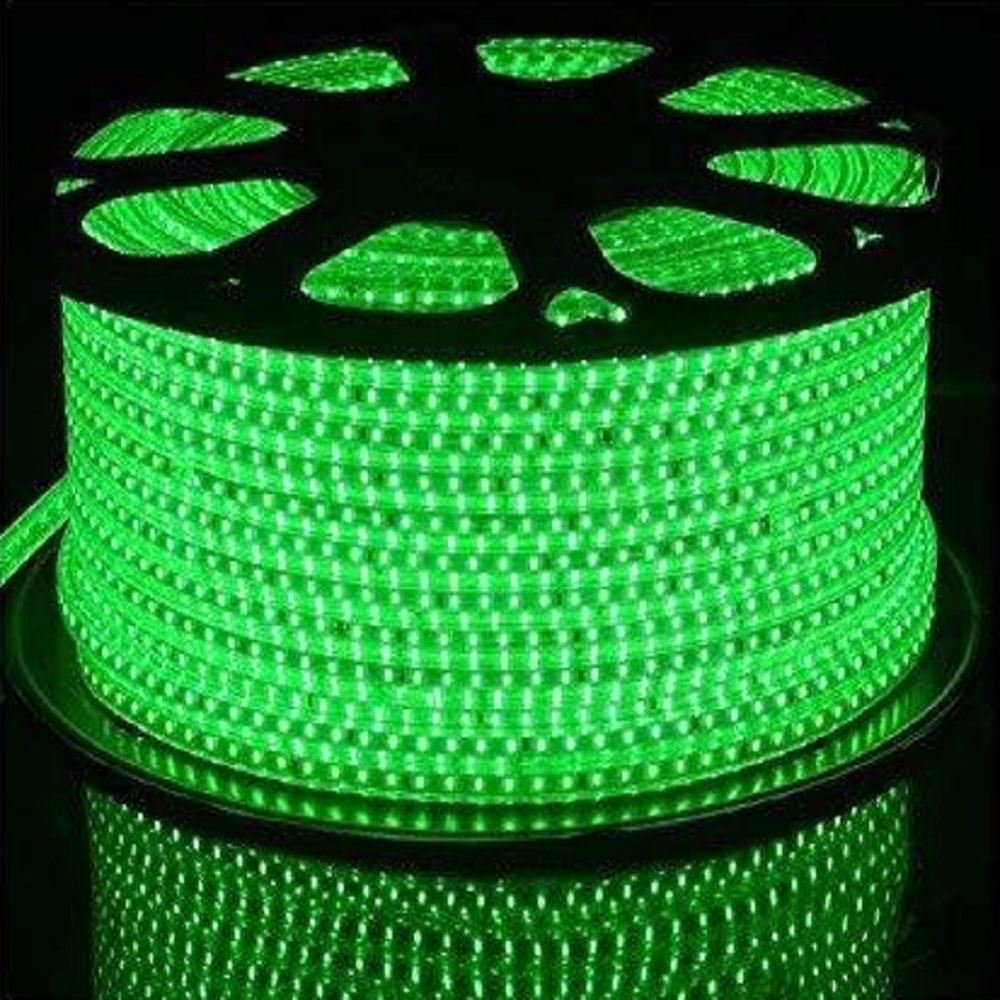 Green Led Rope Light With Adapter
