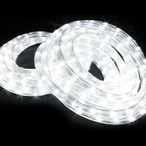 White Led Rope Light With Adapter