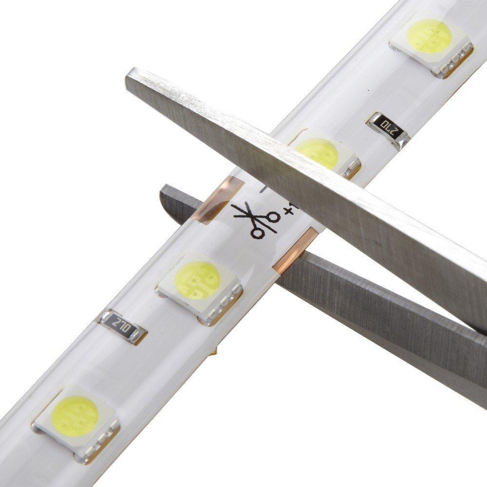 Flexible waterproof White LED Strip Light with Adapter