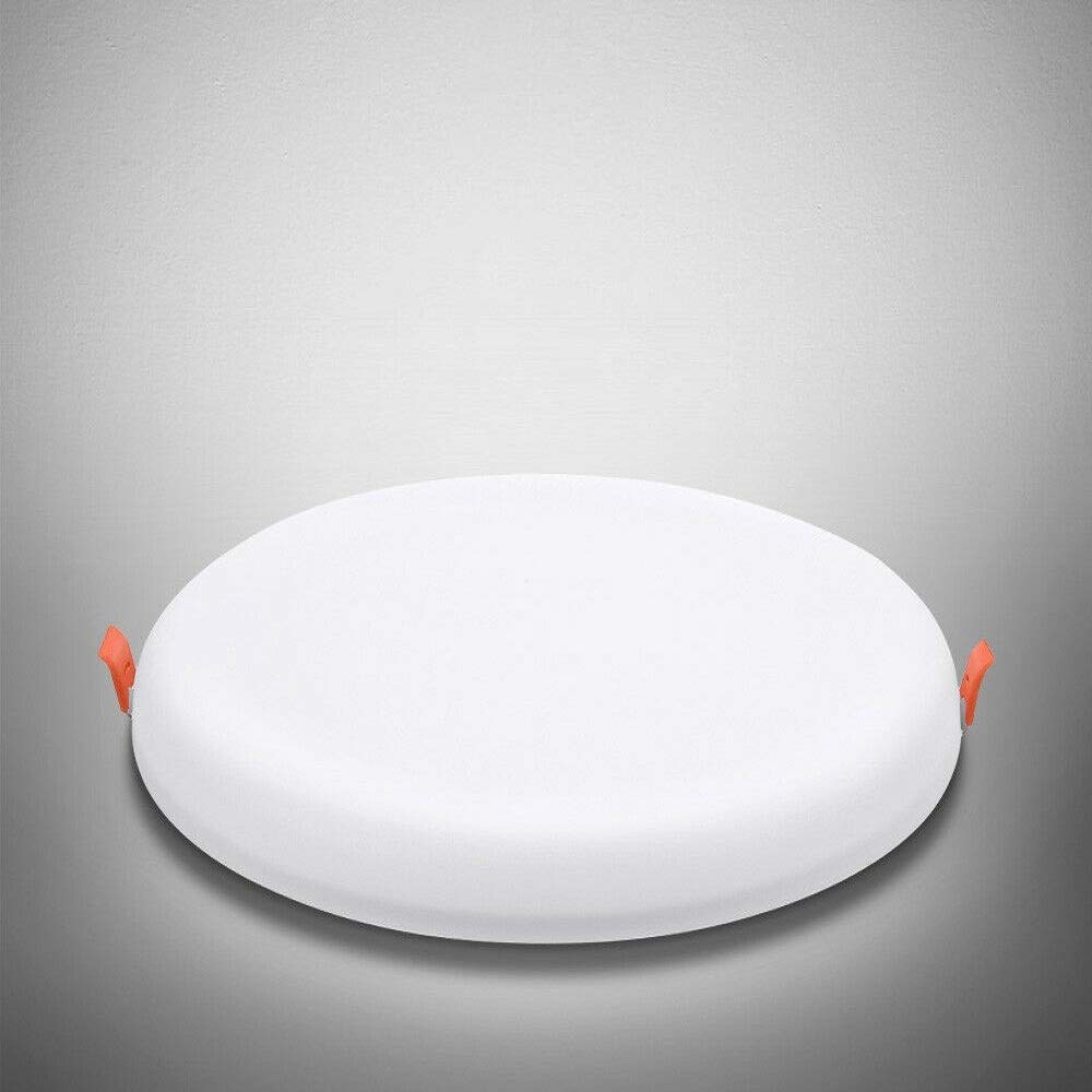 10W Round Border less Led Panel Light With Adjustable base Color-3 IN 1