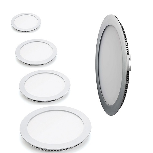 8 Watt LED Round Conceal Panel Light Color-3 IN 1