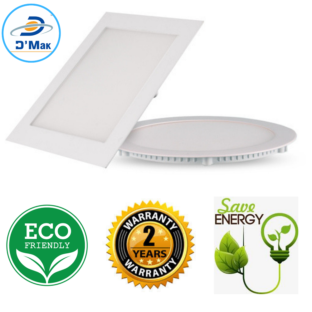 22 Watt LED Square Conceal Panel Light Color-3 IN 1