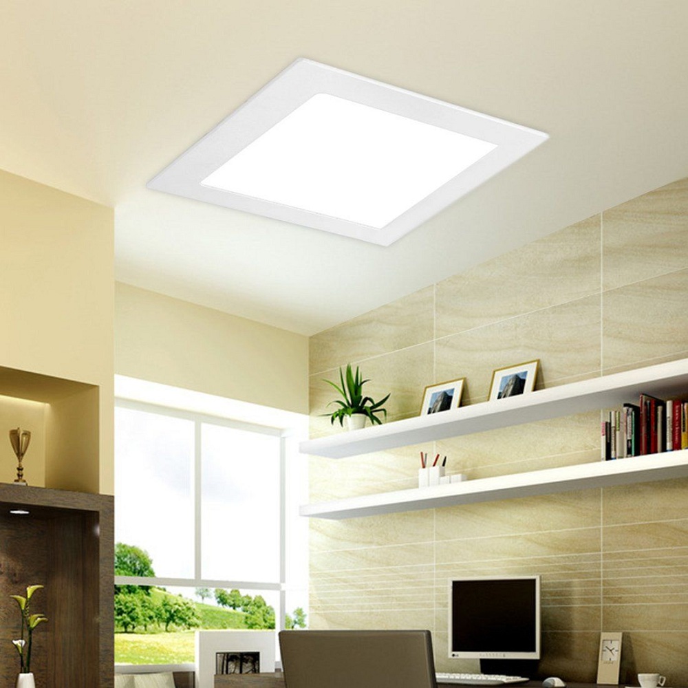 8 Watt LED Square Conceal Panel Light Color-3 IN 1