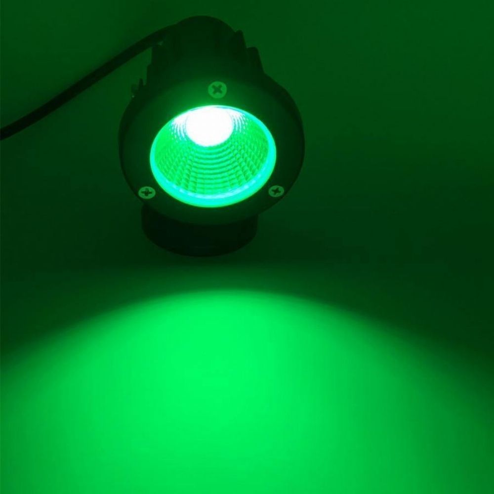 9 Watt LED Garden Spike Light- Green