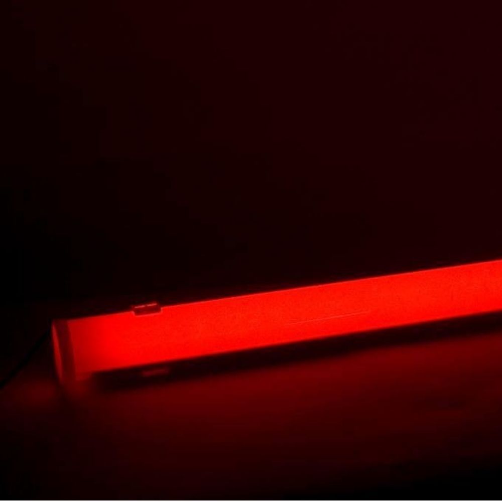 T5 Tube Light 1 Foot - Red